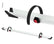 Rail Quick Pro велосипедна релса 128 cm черен
