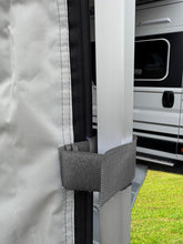Страничен Wind-,Rainblocker, десен, височина 230-250cm, с 1 прозорец