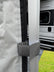 Страничен Wind-,Rainblocker, десен, височина 230-250cm, с 1 прозорец