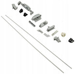Dometic Seitz S3/S4 spare parts kit, light grey, 4460001431