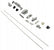 Dometic Seitz S3/S4 spare parts kit, light grey, 4460001431