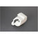 Fiamma end cap right F45S Polar White