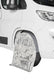 Hindermann Reflex caravan wheel cover, 16"