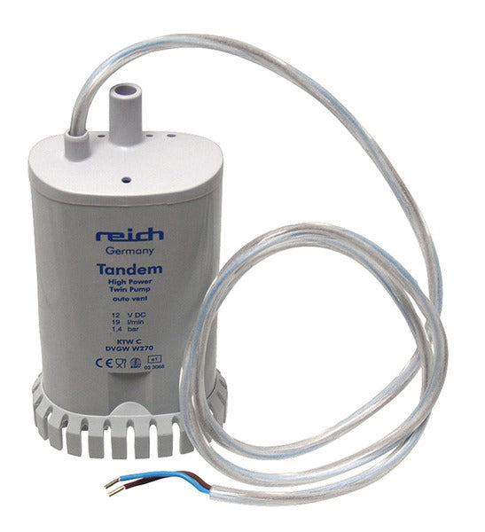 Потопяема помпа Powerpumpe Twin, 12 V, свободно
