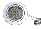 DIMATEC вграден LED спот 1,2W, 18 SMD, хром, 12V