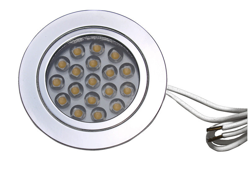 DIMATEC вграден LED спот 1,2W, 18 SMD, хром, 12V
