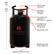 CAMPKO refillable gas cylinder, 30 liters with 80% multivalve (DE)