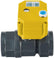 Lilie GrauGELB — electric ball valve with heating, Ø40 mm, 12 V