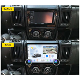 Android мултимедия 11,5" за Fiat Ducato, Citroën Jumper и Peugeot Boxer (2006–2021) – Тип B